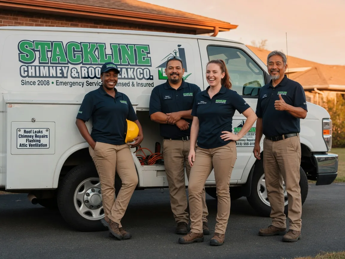 Chimney flashing repair company in Rector, PA
